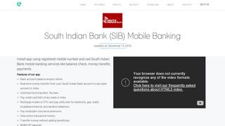 
                            11. South Indian Bank Mobile Banking using App in 4 Easy Steps - Cointab