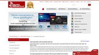 
                            1. South Indian Bank – SBI Co-branded Credit Card