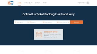 
                            12. South India's popular Bus Ticket Booking Company, Volvo, AC and ...