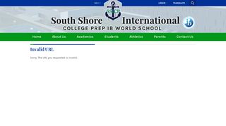 
                            9. South Shore International College Preparatory High School