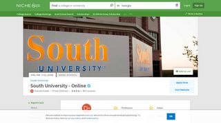 
                            9. South University - Online - Niche