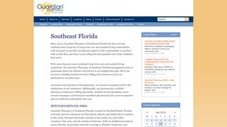 
                            11. Southeast Florida | Guardian Florida Partners - Guardian Pharmacy of ...