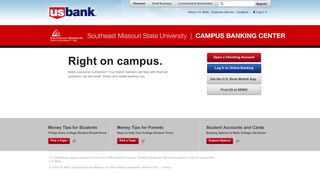 
                            8. Southeast Missouri State University | Campus Banking Center