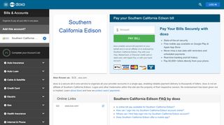 
                            5. Southern California Edison (SCE): Login, Bill Pay, Customer Service ...