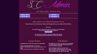 
                            4. Southern Charms - SC Admin Area