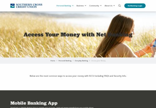 
                            7. Southern Cross Credit Union Ltd - Community Banking - NetBanking