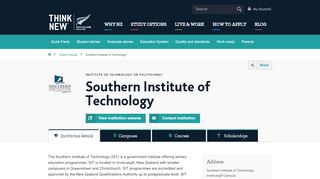 
                            3. Southern Institute of Technology | Study in New Zealand, New Zealand