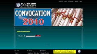
                            6. Southern University Bangladesh :: Student Verification