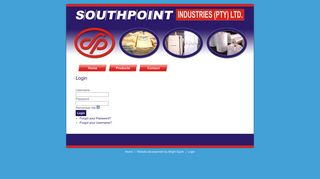 
                            5. Southpoint Industries - Login