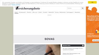 
                            5. SOVAG - Versicherungsbote.de