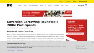 
                            12. Sovereign Borrowing Roundtable 2006: Participants | All Special ...