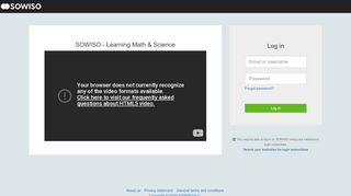 
                            2. SOWISO - Learning Math & Science