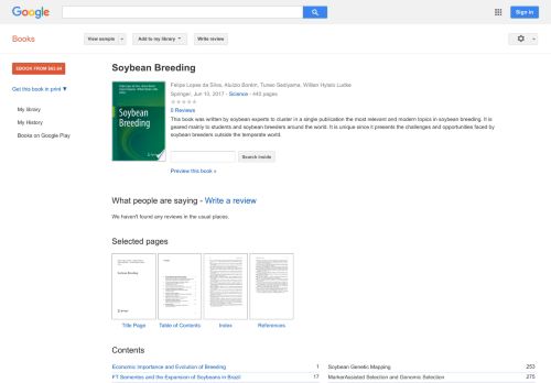 
                            8. Soybean Breeding - Google Books Result