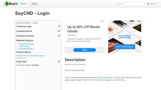 
                            9. SoyCND - Login - AboutUs