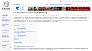 
                            4. Sozialökonomie (Universität Hamburg) – Wikipedia