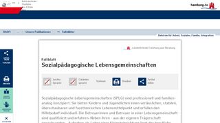 
                            6. Sozialpädagogische Lebensgemeinschaften - hamburg.de