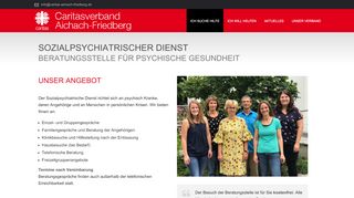 
                            6. Sozialpsychiatrischer Dienst – Caritas Aichach-Friedberg