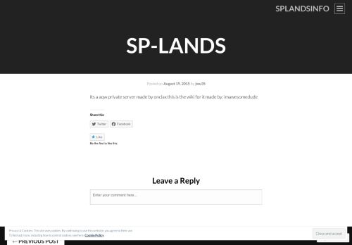 
                            7. Sp-lands | splandsinfo