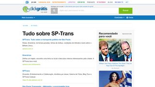 
                            5. SP-Trans - Na Web - ClickGrátis