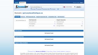 
                            7. sp2.ecolecatholique.ca - KeywordSpy