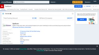 
                            8. SpaBoom | Crunchbase