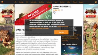 
                            2. Space Pioneers 2 kostenlos spielen | Browsergames.de