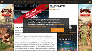 
                            9. Space Pioneers kostenlos spielen | Browsergames.de