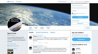 
                            2. Space-Track (@SpaceTrackOrg) | Twitter