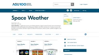 
                            10. Space Weather - Wiley Online Library - AGU Publications