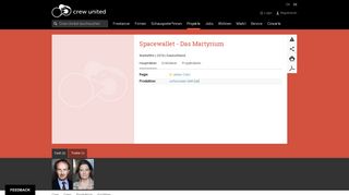 
                            9. Spacewallet - Das Martyrium, Werbefilm, 2016 | Crew United