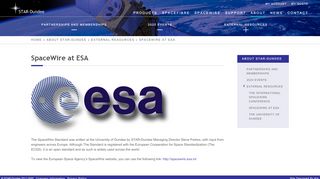 
                            11. SpaceWire at ESA | STAR-Dundee