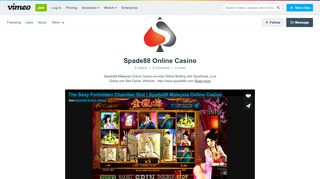 
                            6. Spade88 Online Casino on Vimeo