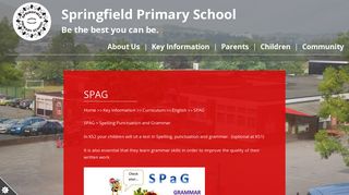 
                            10. SPAG | Springfield Primary