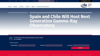 
                            6. Spain and Chile Will Host Next Generation Gamma-Ray ...