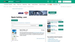 
                            8. Spain holiday .com - Fuengirola Forum - TripAdvisor