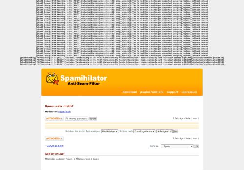 
                            13. Spamihilator » Thema anzeigen - Spam oder nicht?