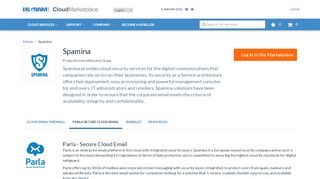 
                            4. Spamina - Cloud Marketplace