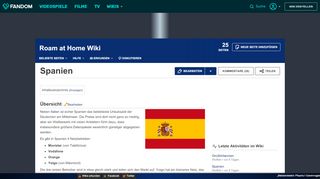 
                            13. Spanien | Roam at Home Wiki | FANDOM powered by Wikia