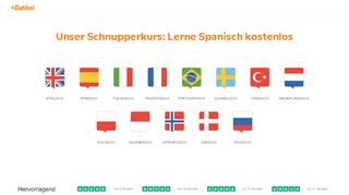 
                            5. Spanisch lernen kostenlos - kinderleicht mit - Babbel.com