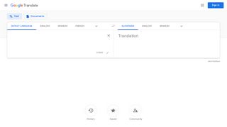 
                            7. Spanish - Google Translate