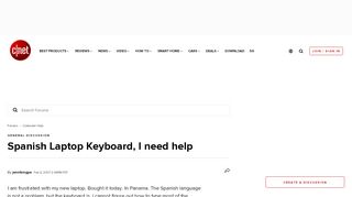 
                            12. Spanish Laptop Keyboard, I need help - Forums - CNET
