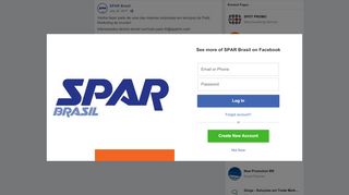 
                            12. SPAR Brasil - Venha fazer parte de uma das maiores... | Facebook