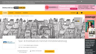 
                            10. Spar- & Kreditbank eG Hammah Immobilienabteilung - Immowelt