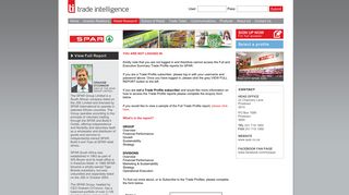 
                            8. SPAR - Please Log In - Trade Intelligence