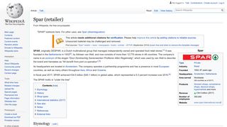 
                            7. Spar (retailer) - Wikipedia