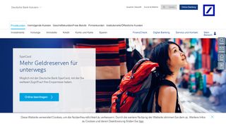 
                            4. SparCard – Deutsche Bank Privatkunden