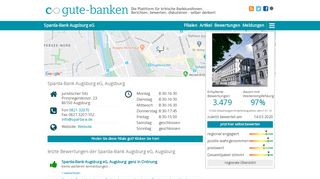 
                            2. Sparda-Bank Augsburg eG: Bewertungen, Öffnungszeiten, Artikel ...
