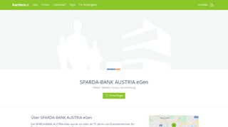 
                            3. SPARDA-BANK AUSTRIA eGen: Karrierechancen, Kontaktdaten ...