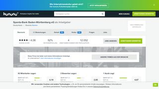 
                            7. Sparda-Bank Baden-Württemberg eG als Arbeitgeber: Gehalt, Karriere ...