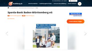 
                            6. Sparda-Bank Baden-Württemberg eG - Ausbildung.de